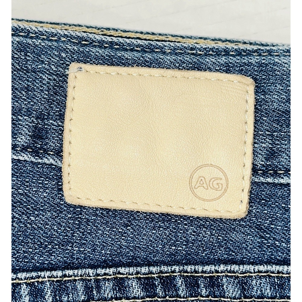 AG Adriano Goldschmied Jeans Women's 25 Blue The Ex Boyfriend Slim Fit Cropped - Picture 6 of 9
